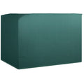 Garden Swing Cover Waterproof Anti-UV Anti-Mold with PE Fixing 215x155x150cm Green