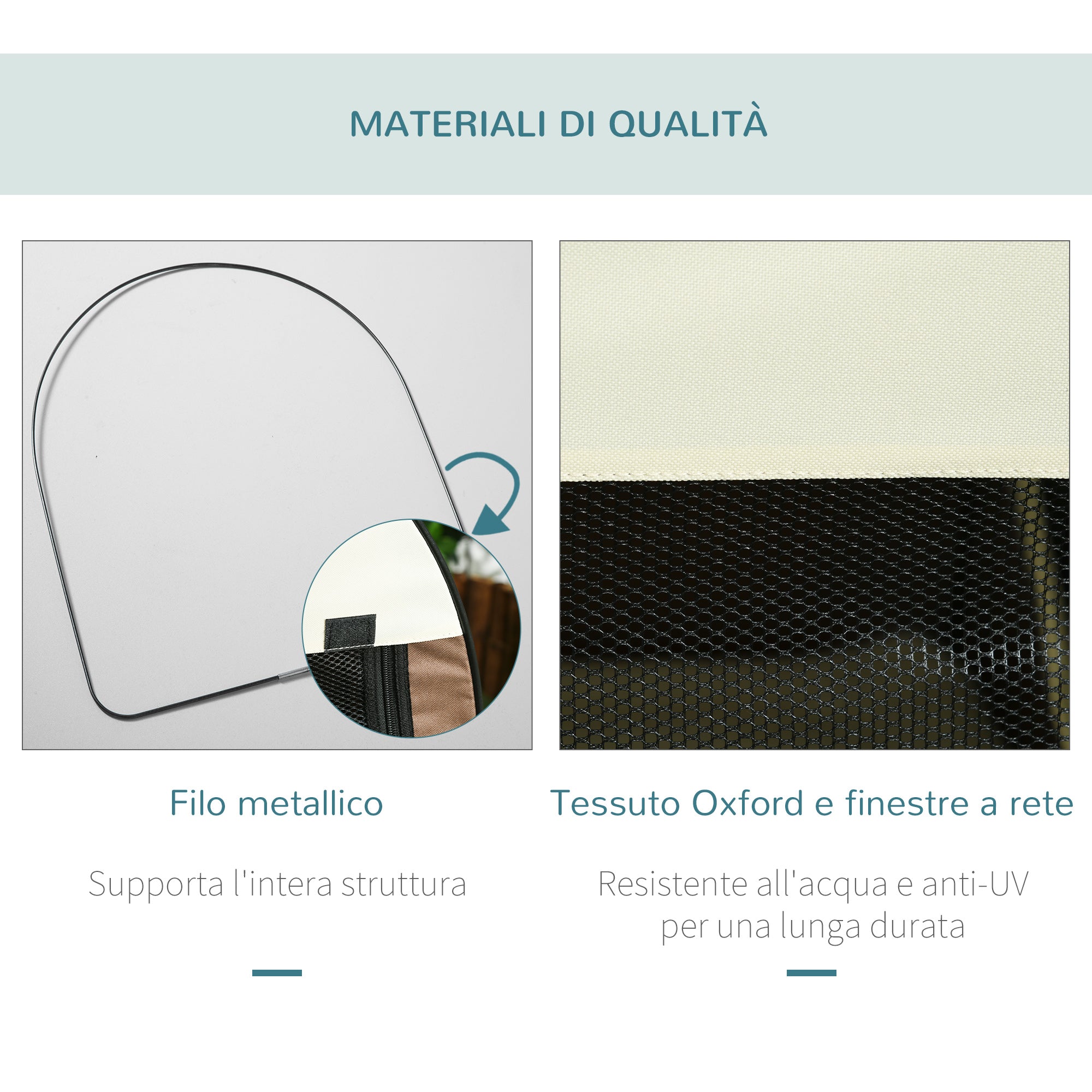 Foldable Oxford Pet Carrier with Removable Washable Cushion and Carry Bag, 70x51x59cm, Brown