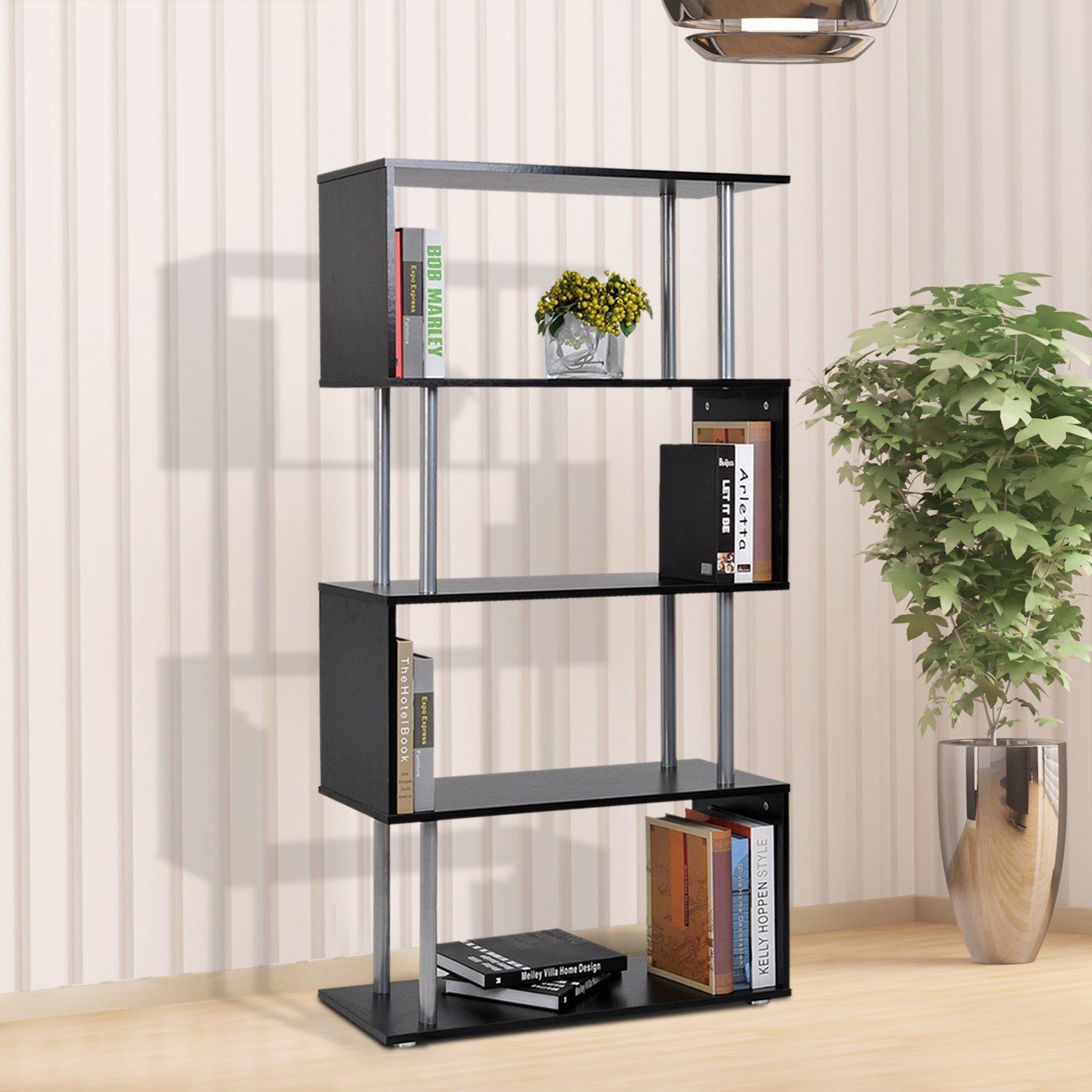 Designer Wooden Bookcase Office Furniture Shelf