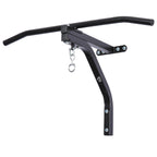 Punching Bag Stand Bracket with Pull Up Bar, 93x47x51cm, Black