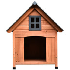 PAWHUT RAGED FOR DOGS UP TO 30 KG IN WOOD 81.3X91.5X98.5 CM - Borgè