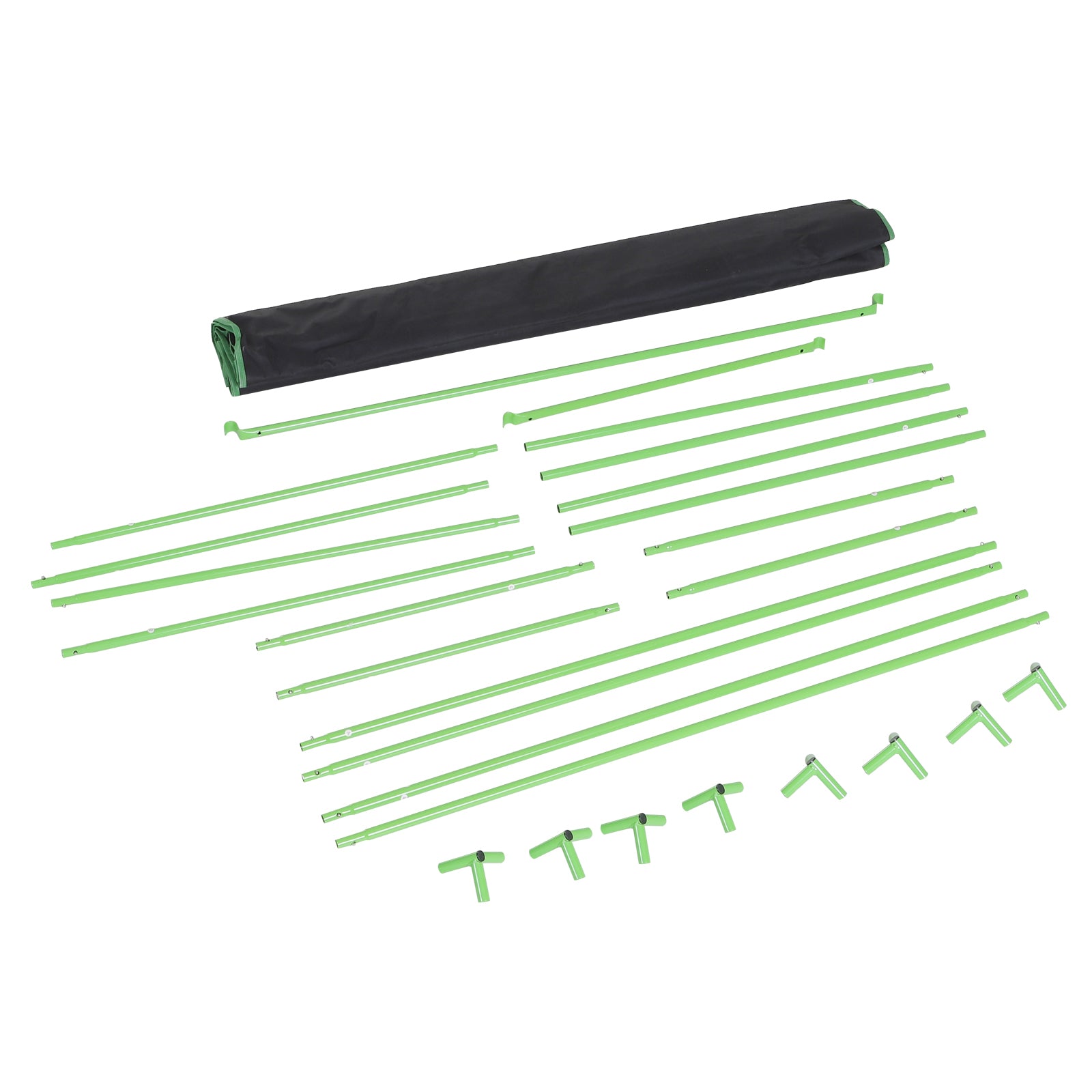 Mylar Hydroponic Greenhouse with Adjustable Air Vents for Indoor Growing, 120x60x150cm, Black