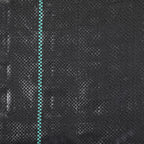 100x1m Breathable and Anti-UV Polypropylene Black Mulch Sheet