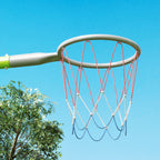 3 in 1 Children's Play Set with Garden Swing, Basketball Hoop and Football Goal, 238x180x182 cm, Green and Grey