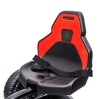 Pedal Go Kart for Kids Ages 3-8 with Adjustable Seat and EVA Wheels, 100x58x58.5 cm, Red and Black