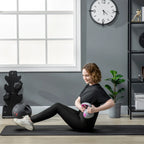 Kettlebell 8kg in PU and Sand with Flat Base and Handle for Deadlifts, Squats and Lifts, 18x10x20 cm, Pink - Borge' Group Limited