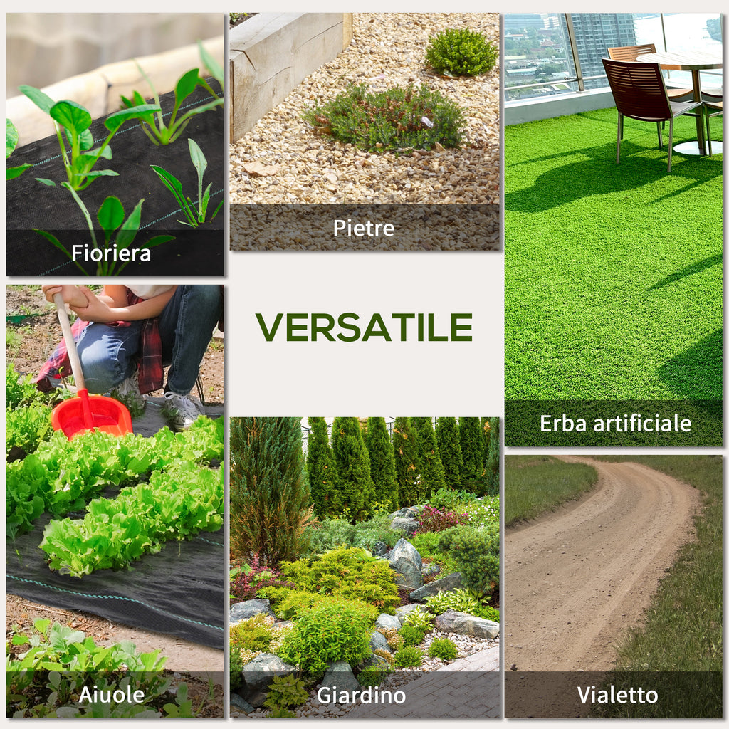 100x2m Breathable and Anti-UV Polypropylene Black Mulch Sheet