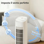 3-in-1 Air Cooler, Tower, 3 Litre Tank, Portable, White.