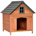 PAWHUT RAGED FOR DOGS UP TO 30 KG IN WOOD 81.3X91.5X98.5 CM - Borgè