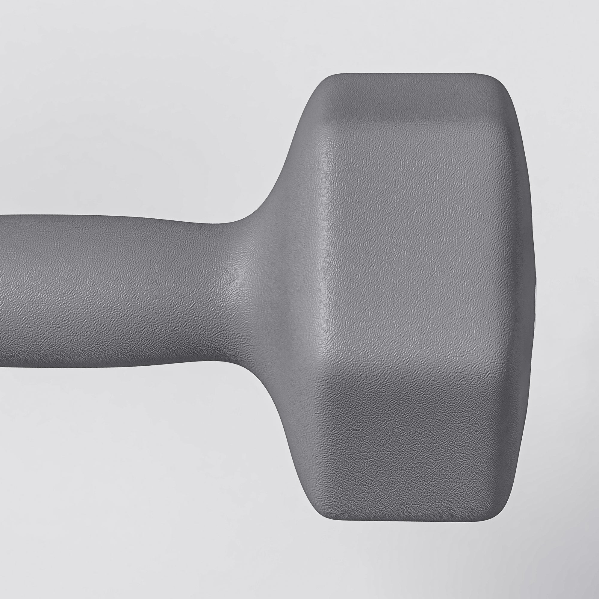 SPORTNOW Set of 2 Hexagonal Dumbbells weighing 2x10 kg in Metal and Plastic with Non-Slip Grip, 26x12x12 cm, Gray