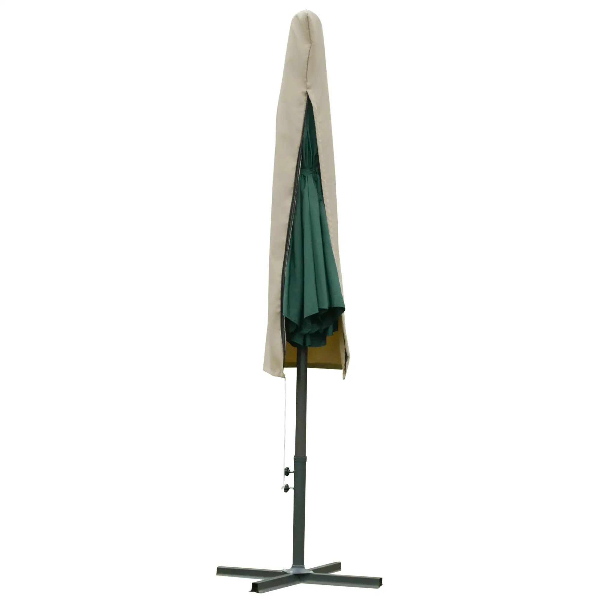 Waterproof Umbrella Cover, Tear-Resistant Garden Umbrella Cover, Khaki Φ63 x 164cm - Borge' Group Limited
