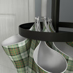 HOMCOM Floor Coat Hanger with Umbrella Holder and 8 Metal Disc Hooks Ø34 x 177cm, Black - Borgè