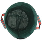 Set of 3 272 L Garden Waste Bags with Handles, Resealable and Reusable, Ø67x76 cm, Green