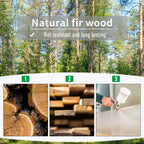 Outsunny Outdoor Fioriera with grilled for climbing and vase, in fir wood, 72.5x31.5x149.5 cm - Borgè