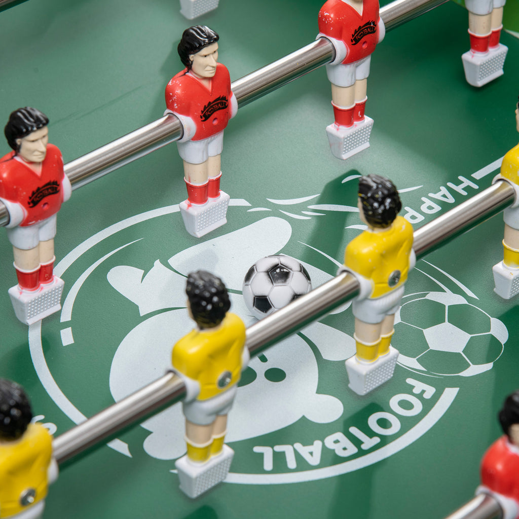 6-in-1 Game Table with Table Football, Pool Table, Air Hockey, Ping Pong, Rings and Field Hockey, 118x104x71 cm