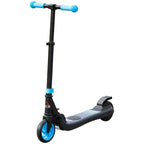 Folding Electric Scooter for Kids Ages 6+, Adjustable Height, 71 x 36.5 x 75-80 cm, Black and Blue