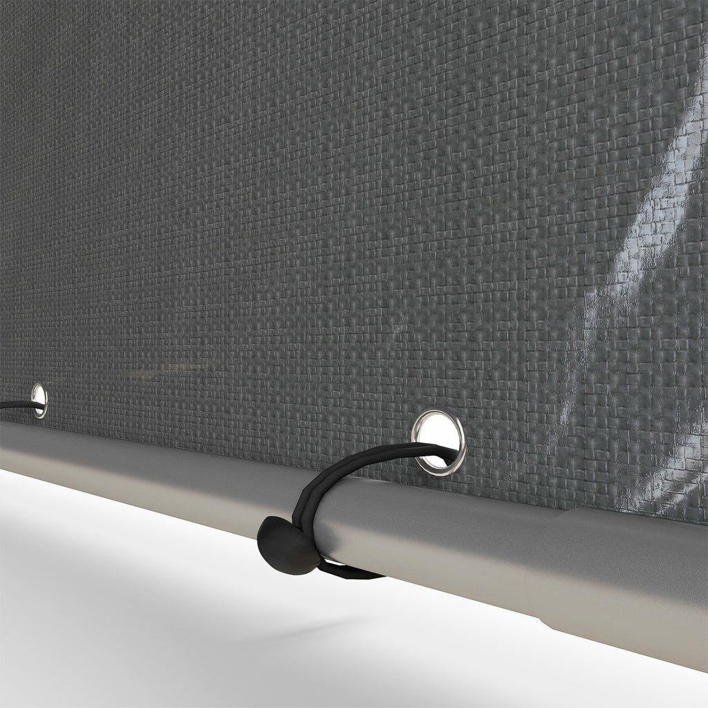 Tool Shed and Garage Tent for Bikes and Motorcycles with Anti-UV Cover, 1.6x2m, Light Gray