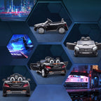 Electric Car for Children Licensed Mercedes SLC 300 with Remote Control, in PP and Metal, 107x62. 5x44 cm, Black