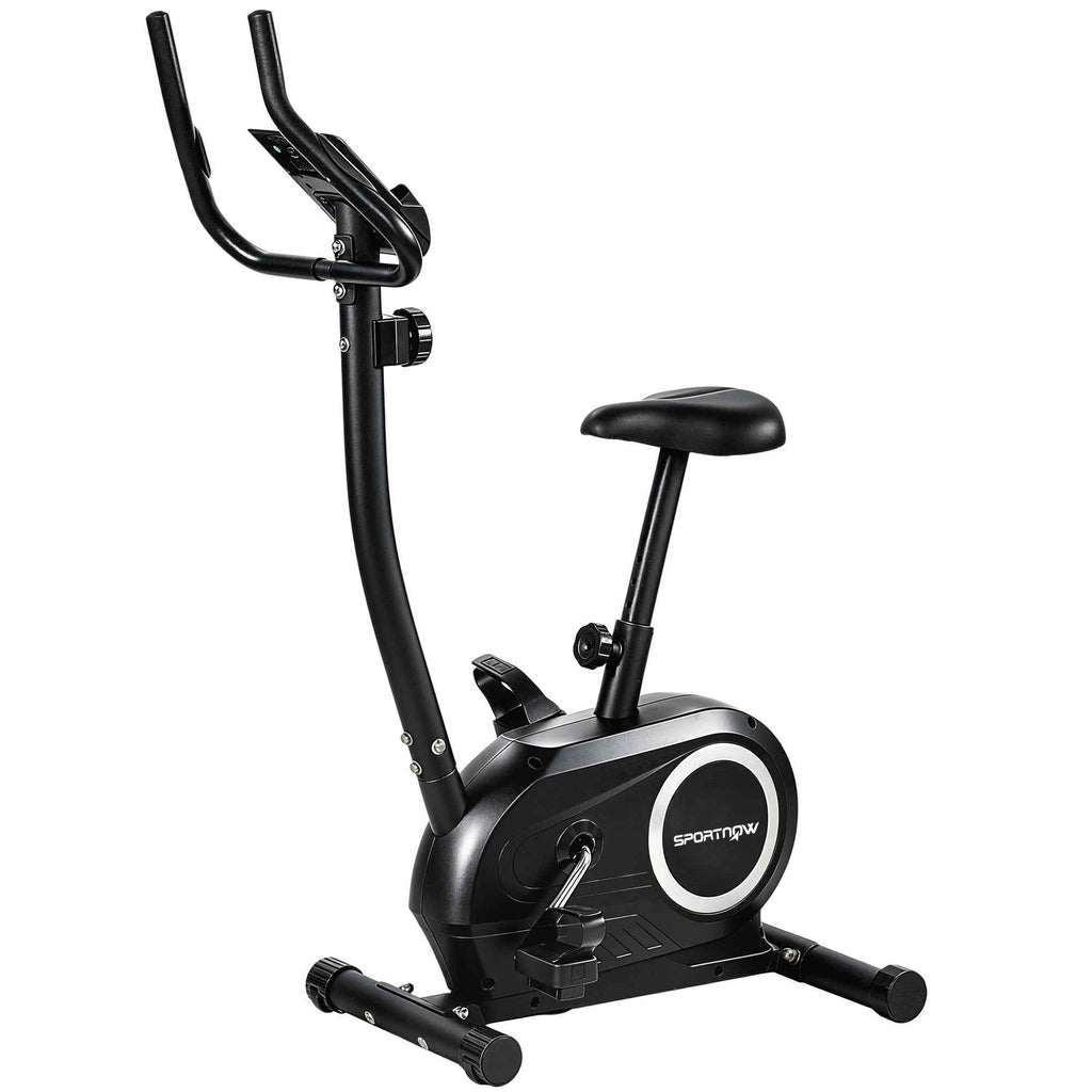 SPORTNOW Bluetooth Exercise Bike, App, Silent, 8 Levels of Magnetic Resistance for Home.