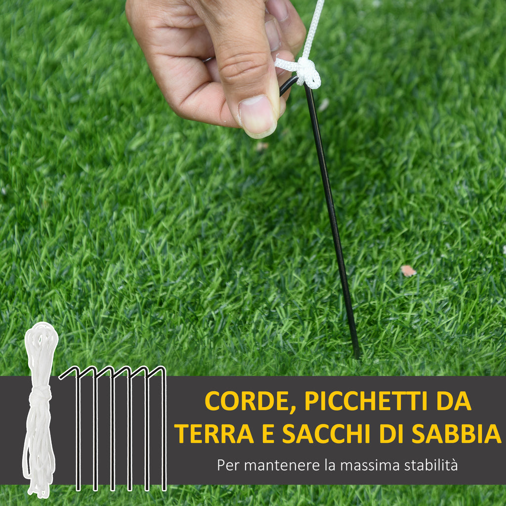 183cm Inflatable Gingerbread Man with Built-in LED Lights, Outdoor Christmas Decoration