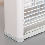 Outdoor and Indoor Electric Insect Killer with UV Mosquito Lamp for 60m², 20W Electric Mosquito Killer, Grey and White