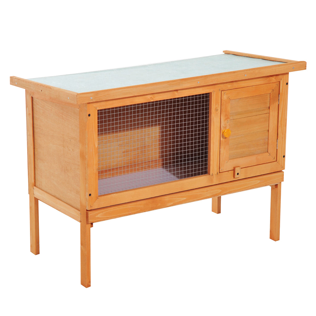 Rabbit Cage Outdoor Hutch in Fir Wood 90 x 45 x 65cm