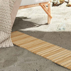 Outsunny Garden Walkway, Rollable Fir Wood Pathway, 120x38 cm