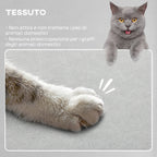 Recliner Chair with Footrest, Heated, 8 Massage Points and 5 Modes, Velvet Fabric, Grey