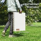 Portable Garden Shower with Height up to 4 m and Adjustable Water Jets, 70x55 cm, Wood