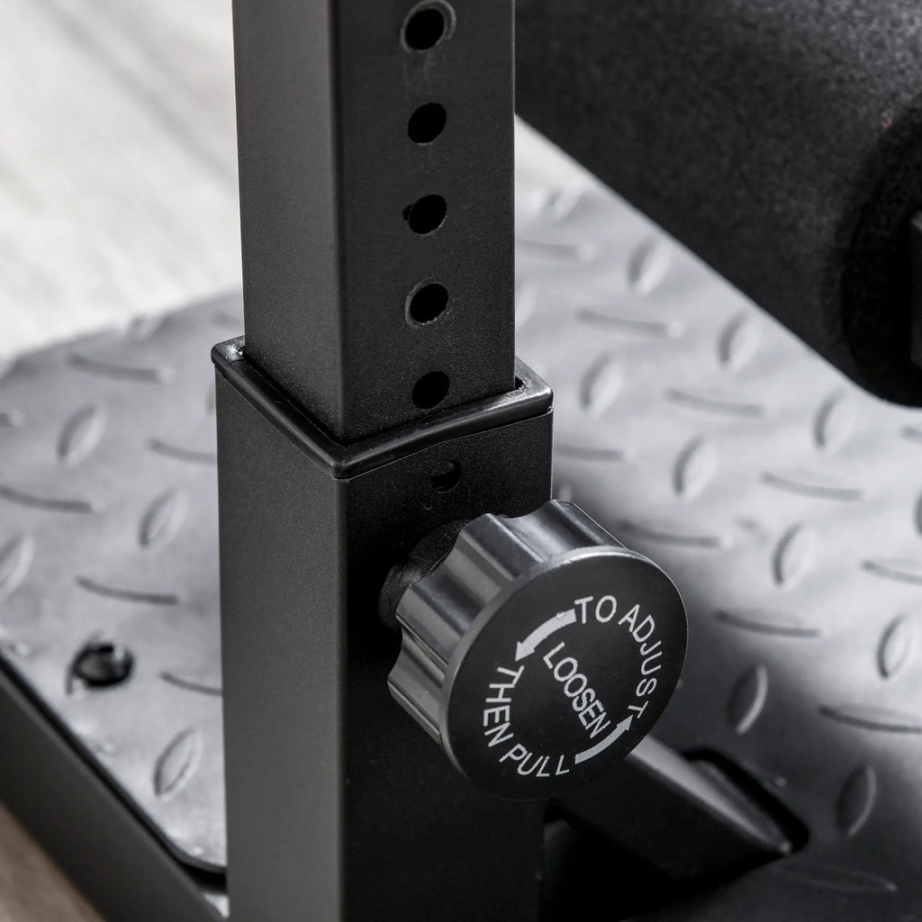 Squat Machine Deep Sissy Squat Sit Up Push Up Adjustable Steel 50x97x44.5-56.5cm - Borge' Group Limited