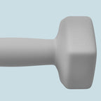 SPORTNOW Set of 2 Hex Dumbbells, 2x6 kg, Metal and Plastic, with Non-Slip Grip, 22x10x10 cm, Grey