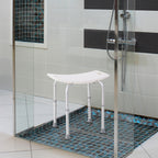 Shower Stool Seat Chair Bathroom, Non-Slip, Adjustable Height