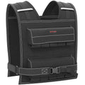 SPORTNOW Adjustable Weight Vest 20kg with 20 Weights, Vest with Reflective Strips, 50x40 cm, Black