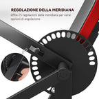 2-in-1 Roman Bench for Curls and Triceps with 5-Level Seat and 25 Adjustments, Black