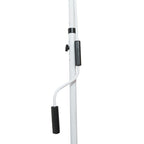 Outsunny 2x1.5m Outdoor Roller Awning with Crank and Adjustable Angle, Beige