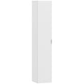 Wall-Mounted Bathroom Cabinet with Adjustable Shelves and Soft-Close Closure, 30x31.5x160 cm, White