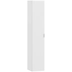 Wall-Mounted Bathroom Cabinet with Adjustable Shelves and Soft-Close Closure, 30x31.5x160 cm, White