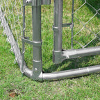 Outdoor Dog and Pet Playpen with Waterproof Cover, 230x230x175 cm