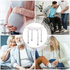 Shower Stool Seat Chair Bathroom, Non-Slip, Adjustable Height