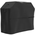 600D Oxford Fabric Waterproof UPF30+ and Windproof Barbecue Cover, 147x61x122 cm, Black