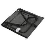 Outsunny Set of 2 Adjustable Folding Deck Chairs with Pocket, 142x51x40 cm, Grey