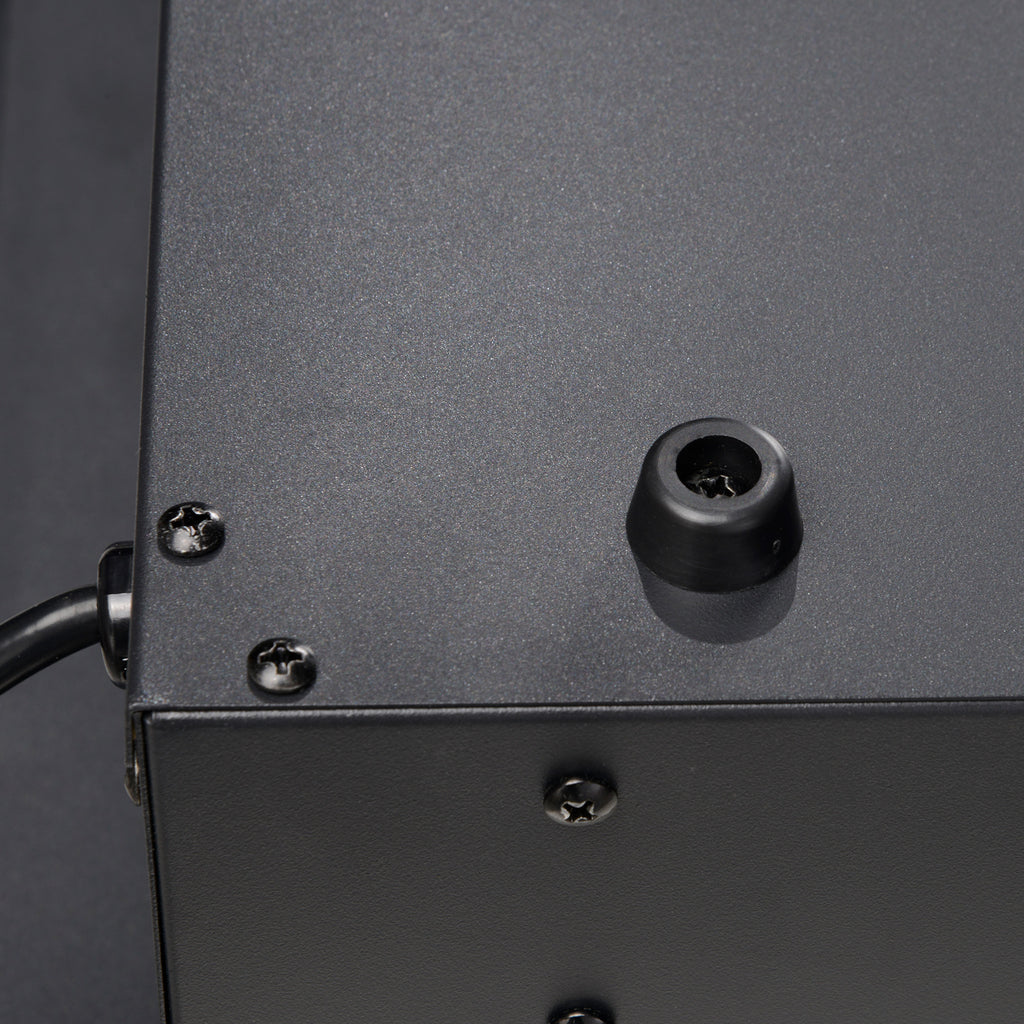 Electric Fireplace 1800W Adjustable with Remote Control, in Steel and Tempered Glass, 127x15.8x45 cm, Black