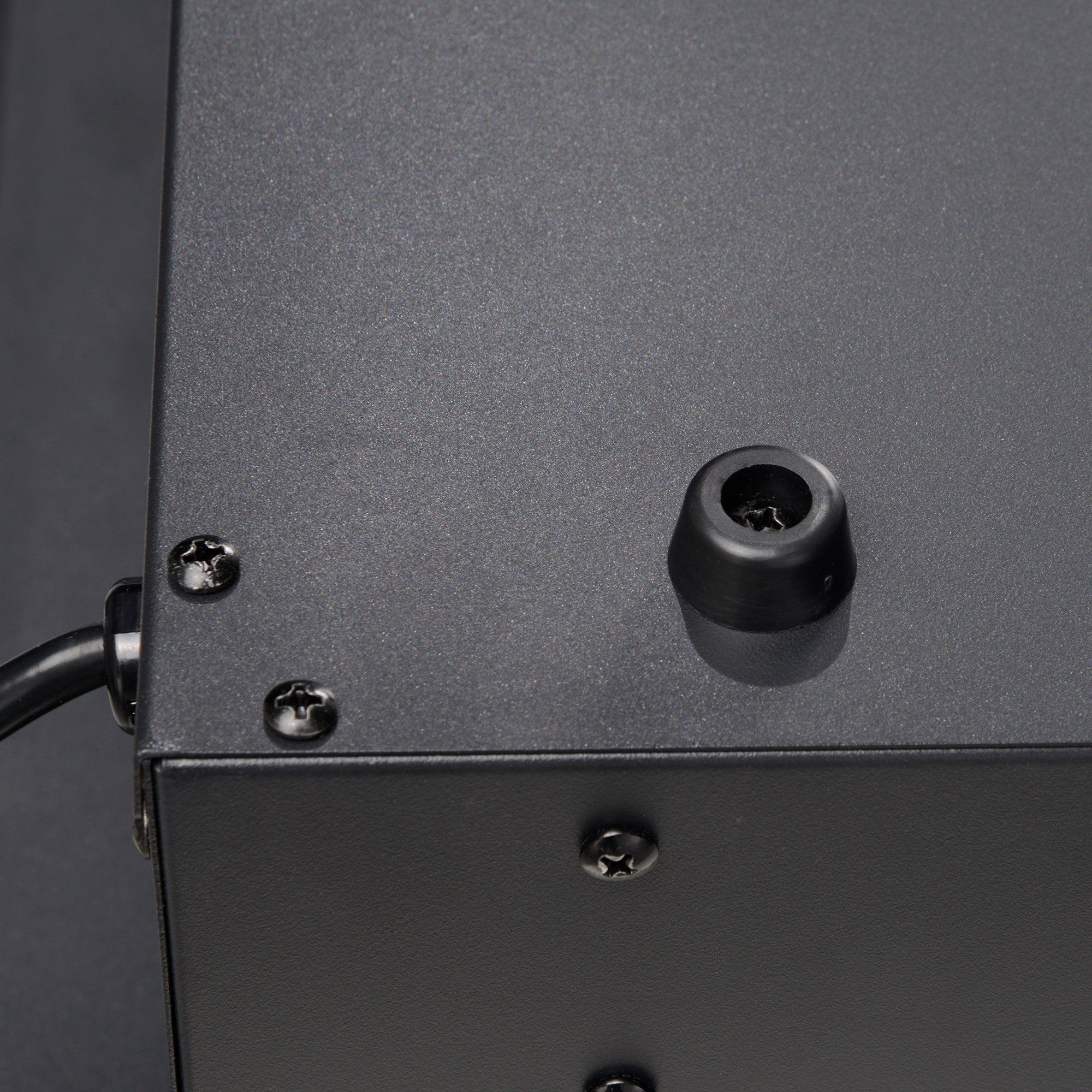 Electric Fireplace 1800W Adjustable with Remote Control, in Steel and Tempered Glass, 127x15.8x45 cm, Black