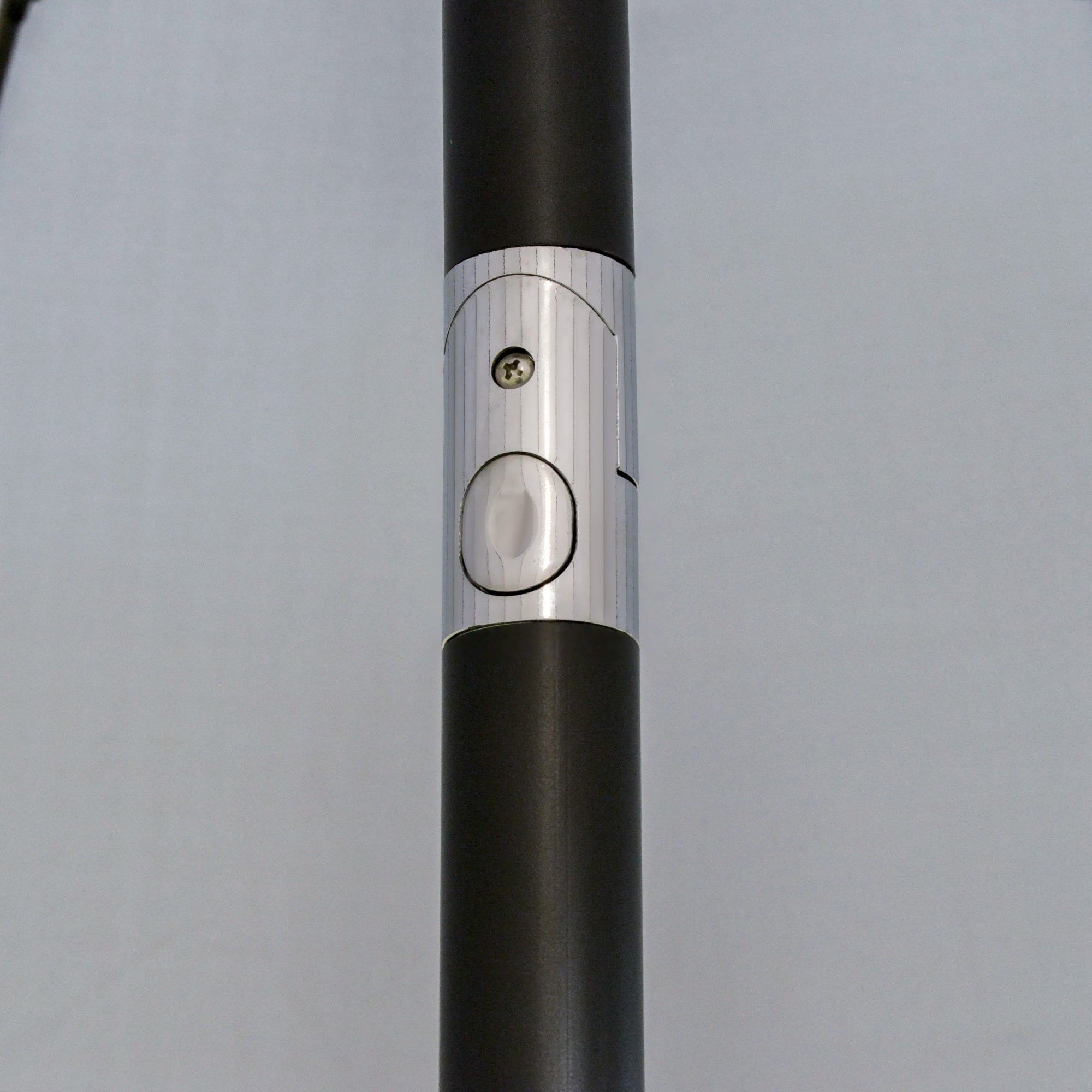 Garden and Terrace Umbrella 2.5x2.5 m with Crank and 18 Ribs and Tiltable, Grey