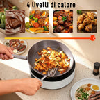 Infrared Electric Hot Plate 2000W Electric Cooker with Ø30cm Grill