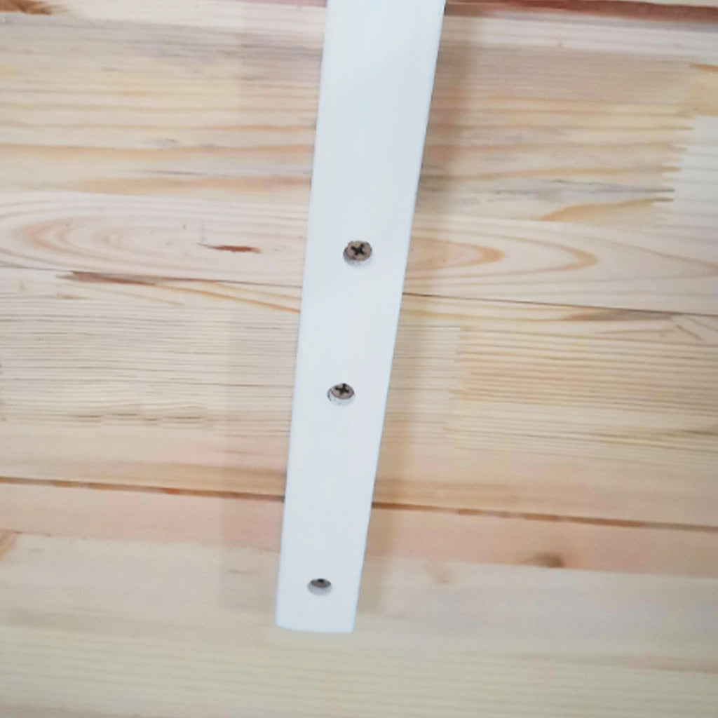 HOMCOM 4-seater dining table with non-slip feet, in pine wood, 120x75x75 cm - Borgè