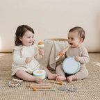 Kids Musical Instruments, Montessori Wooden Percussion Set