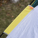 Outsunny Automatic camping tent for 2 people with internal pockets and mat, 205x195x135cm green - Borgè