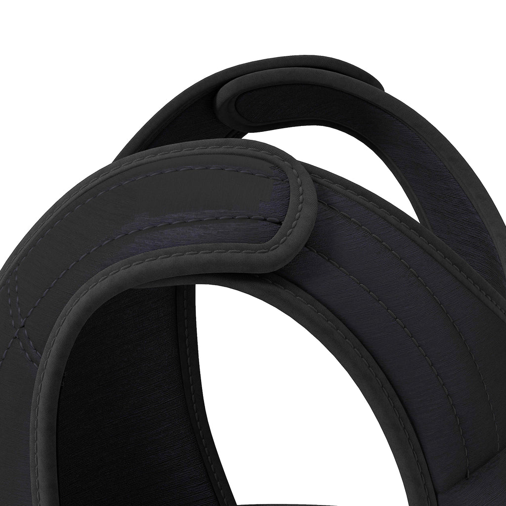 Unisex Weighted Vest 20kg, 38 Individual Weights, Padding, Velcro Closures, Black