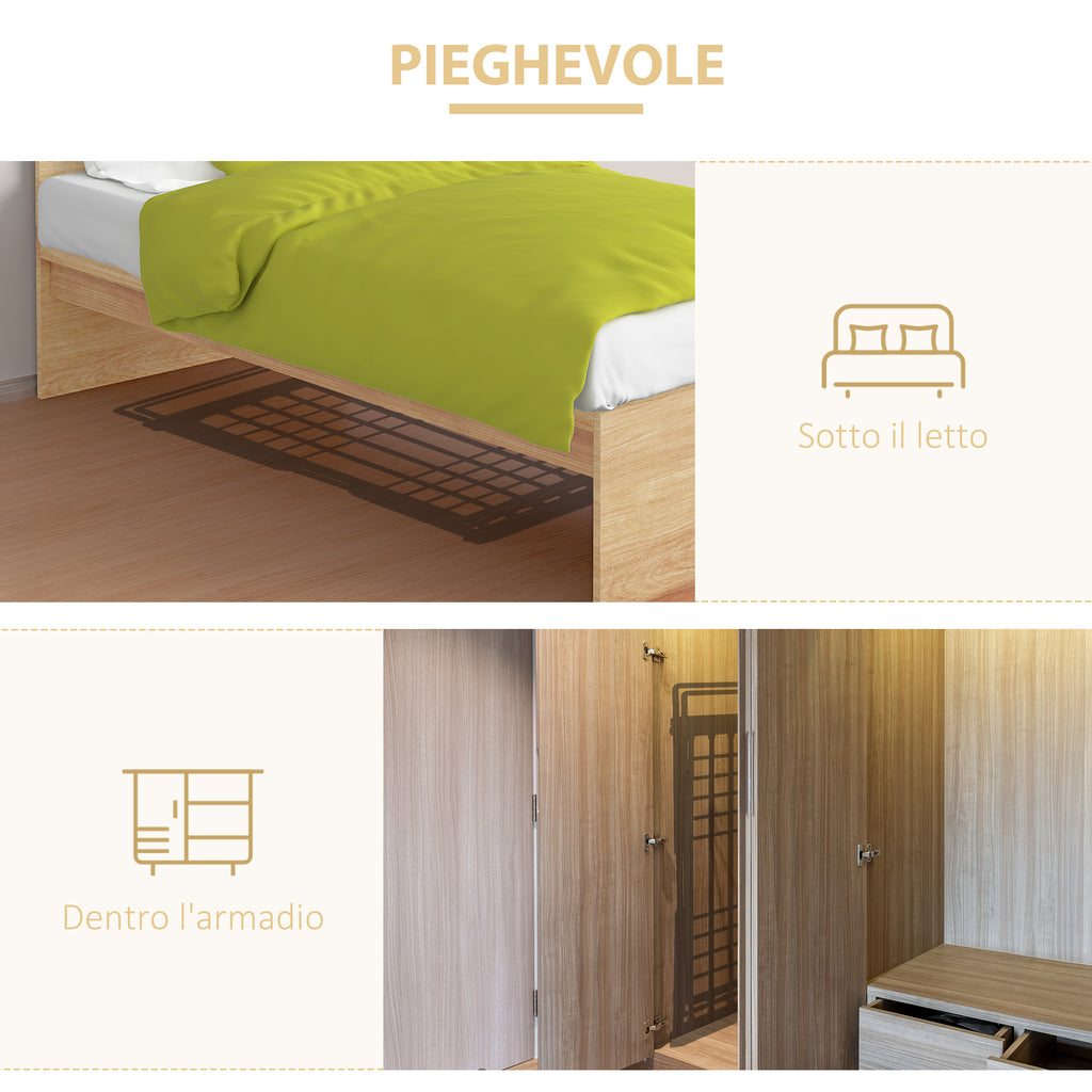 Electric Heated Drying Rack with Wings, Foldable, Space-Saving, Aluminum Alloy, 144 x 53 x 91 cm, Silver